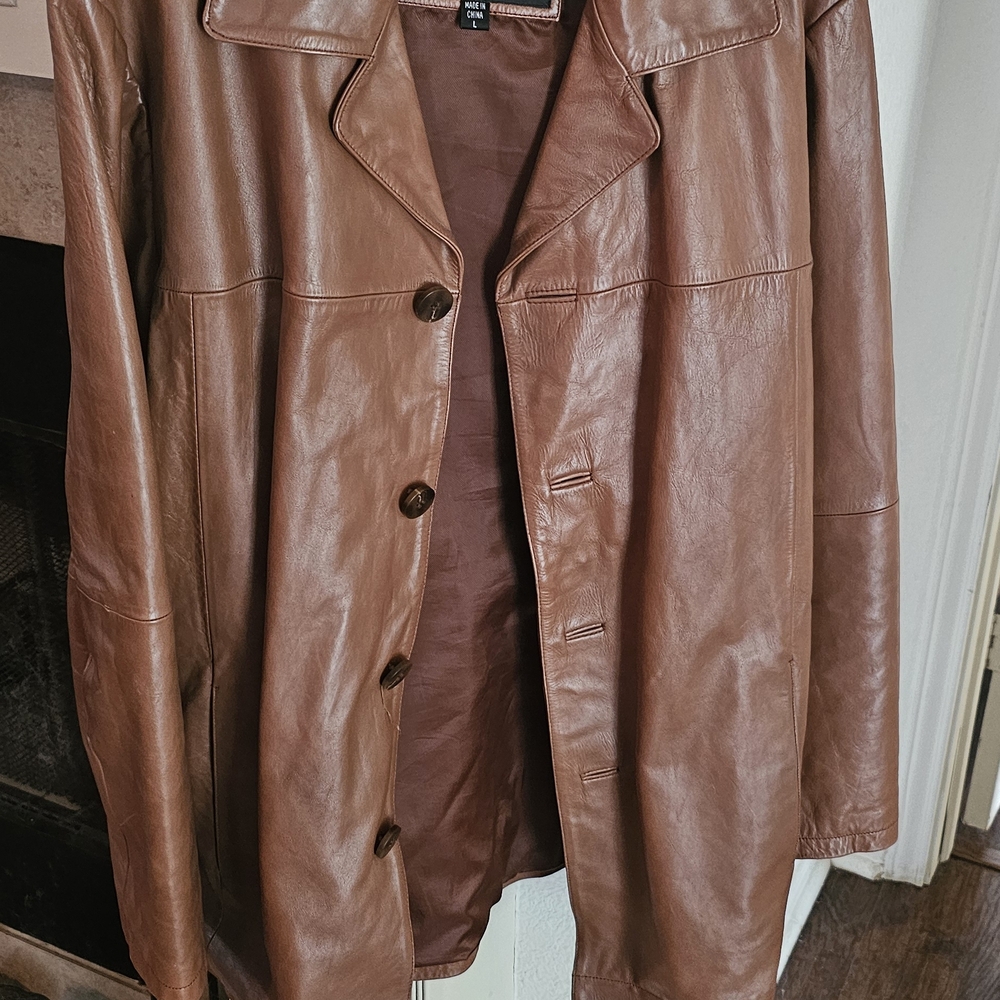 Pelle Studio Tan Leather Jacket